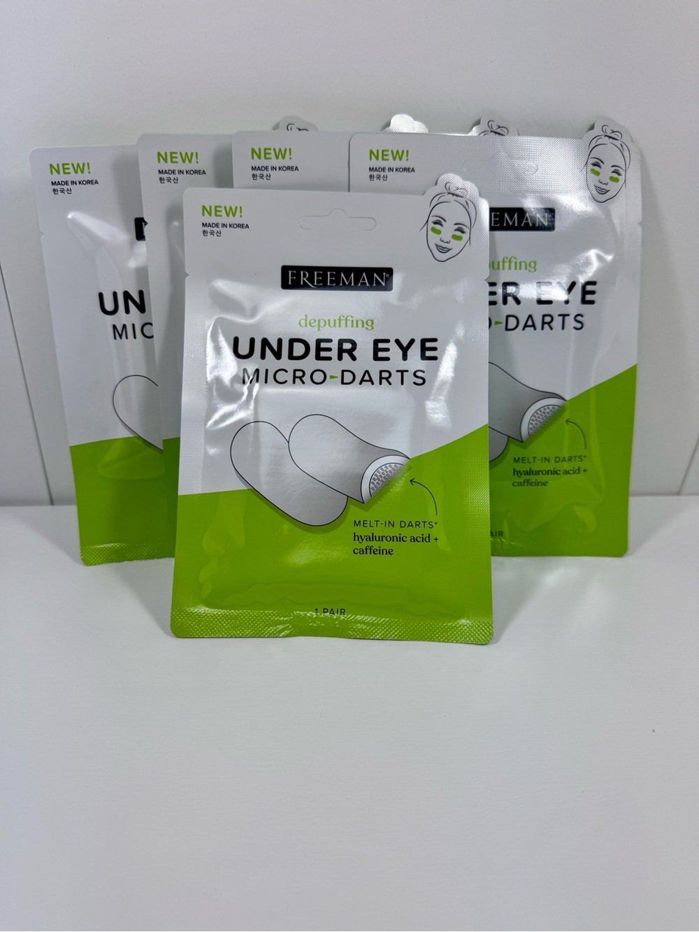 Freeman Depuffing Under Eye Micro-Darts Patches— 5 NEW Sets